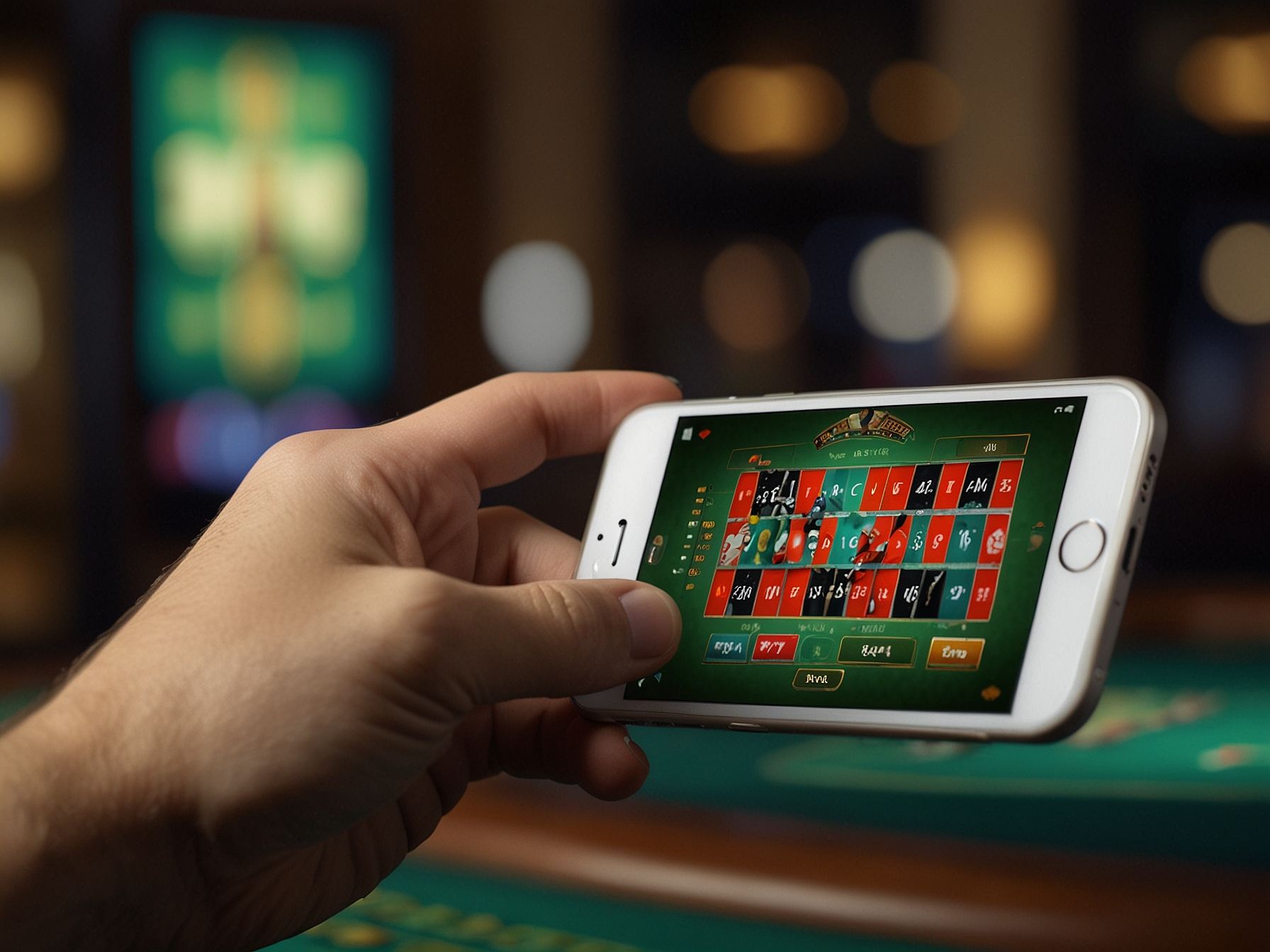 Мобильная версия Казино Banda на телефоне